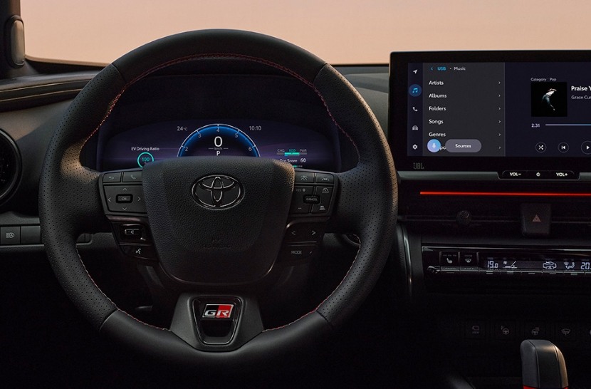 Palubná doska v Toyote C-HR