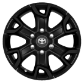 Černý automobilový disk Toyota